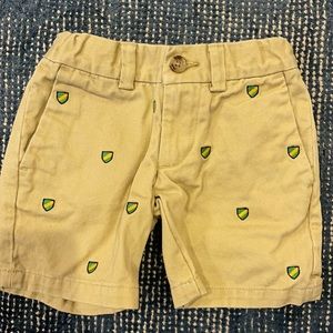 Polo embroidered shorts